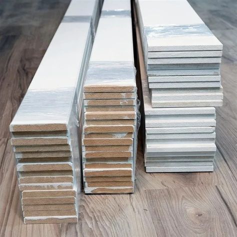 Diy Trim 2 Diy Floor Trim Baseboards, Baseboard Update Diy, Simple Baseboards And Trim, Flat Baseboards And Trim Modern, Diy Modern Baseboards, Wide Trim Baseboards, Baseboard Ideas Diy, 2024 Baseboards, Diy Baseboard Trim