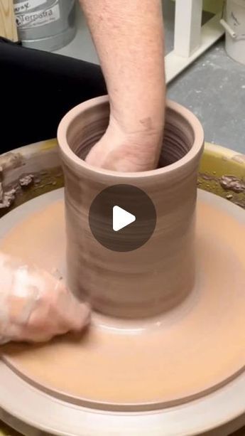 How To Throw A Lidded Jar, Throwing Lidded Jars, Lidded Jars Pottery, Jars Ceramics, Lidded Pottery, How To Make Ceramic, Pottery Projects, Pottery Lessons, Clay Jar