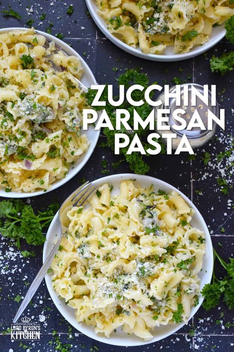 Summer Pasta With Zucchini And Ricotta, Creamy Pasta With Zucchini, Zucchini Parmesan Pasta, Pasta With Zucchini Recipes, Zucchini And Pasta Recipes, Spaghetti With Zucchini, Zucchini Pasta Recipes, Pasta Vegetarian, Spiced Zucchini