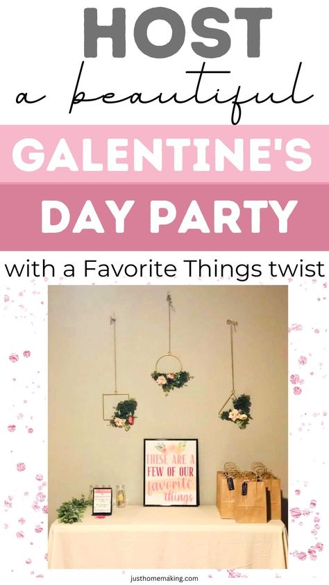 My Favorite Things Party, Favorite Things Gift Exchange, Galentine's Party, Party Rules, Favorite Things Party, Party Checklist, Galentines Gifts, Galentines Party, Party Bundles