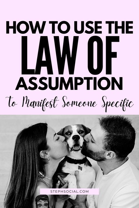 Law of Assumption, How to Manifest a Specific Person - Steph Social How To Live In The End Law Of Assumption, Law Of Assumption Specific Person, The Law Of Assumption, The Power Of Belief, Law Of Assumption, Manifestation Tips, Only Believe, Specific Person, Attraction Manifestation