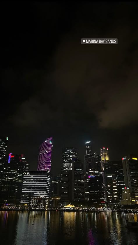 Singapore Night Aesthetic, Singapore Snapchat, Singapore Instagram Story, Singapore Snap, Hayley Aesthetic, Singapore At Night, Singapore Aesthetic, Melbourne Australia City, City Lights Wallpaper