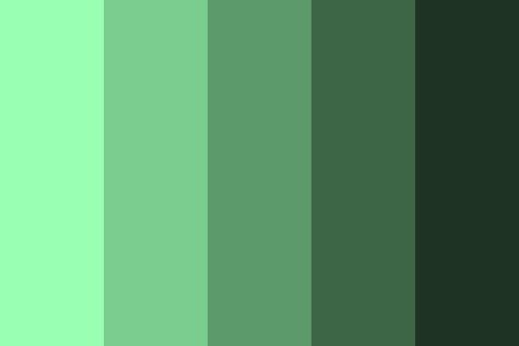 Shades of Mint Green Color Palette Mint Green Color Code, Mint Green Color Palette, Green Colour Images, Mint Color Palettes, Aqua Color Palette, Mint Green Paints, Mint Green Wallpaper, Mint Green Walls, Green Color Palette