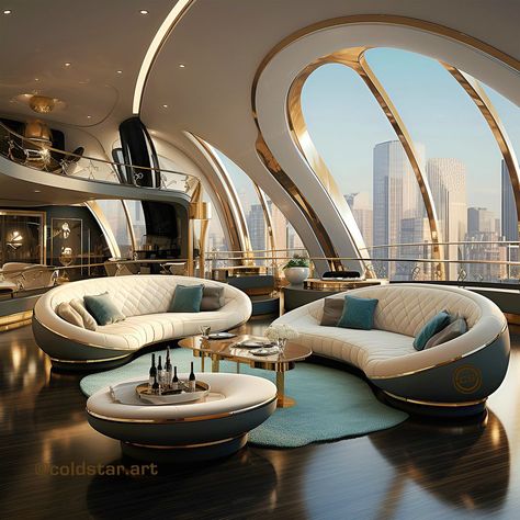 . "Futuristic Yachts . Luxury style" Concept artwork by @coldstar.art What if RRoyce crew made Yachts? Which style is your favorite?… | Instagram Futuristic Yacht, Cruise Design, Yachts Luxury, Futuristic Interior, Luxury Style, Future Design, Yachts, What If, Let Me Know