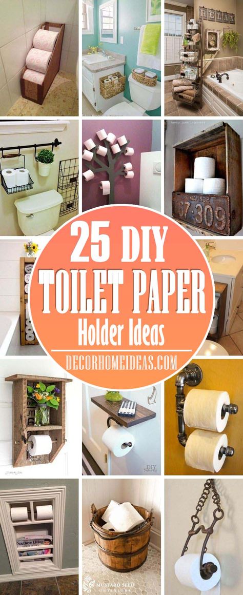 Toilet Paper Holder Ideas, Rv Toilet Paper, Toliet Paper Holder, Unique Toilet Paper Holder, Wooden Toilet Paper Holder, Toilet Paper Holder Shelf, Pipe Toilet Paper Holder, Diy Toilet Paper Holder, Diy Toilet Paper