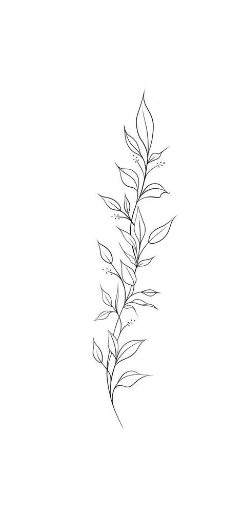 Vine With Leaves Tattoo, Simple Arm Sleeve, I Am The Vine You Are The Branches Tatoo, Arm Tattoo Leaves, Tattoos Around Arm, Vertical Tattoo Ideas, Portuguese Tattoo Ideas, Thumb Tattoo, Vertical Tattoo