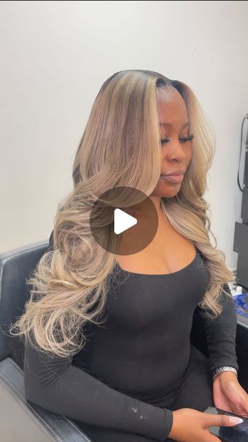 RSHAIRUK on Instagram: "A blonde moment😍  Custom Coloured blonde highlights from 613 by me 💕 Pre made wig install + layers and curls❤️" Blonde Lowlights In Blonde Hair, Ash Blonde Wig Black Women, Blonde Highlights Black Women, Ash Blonde Hair Black Women, Ash Blonde Wig, Blonde Lowlights, Blonde Moments, Wig Install, Birthday Hair