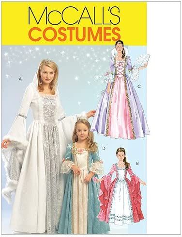 Fairy Godmother Costume, Princess Costume Kids, Costume Sewing Patterns, August 1st, Princess Gown, Princess Costume, Costume Patterns, Mccalls Sewing Patterns, Girl Princess Dress