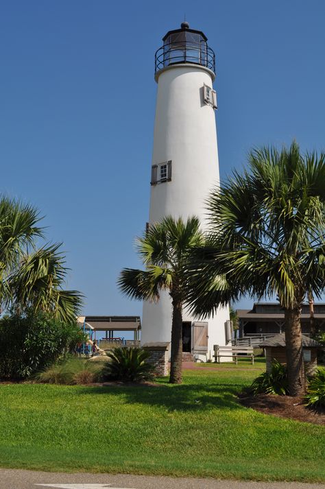 Saint George Island lighthouse, Florida. Photo taken by P. Zachary. St George Island Florida, Florida Lighthouses, Saint George Island, St George Island, Salt Air, Saint George, St George, Gulf Coast, Travel Pictures