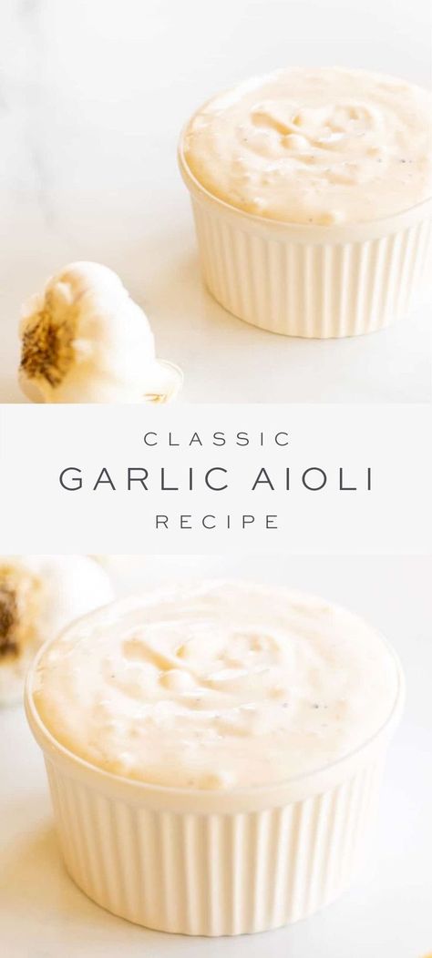 Garlic Aoli Recipe Easy, Easy Aioli, Street Fries, Aoili Recipe, Garlic Aioli Sauce, Garlic Aioli Recipe, Homemade Potato Chips, Aioli Sauce, Gourmet Grilled Cheese