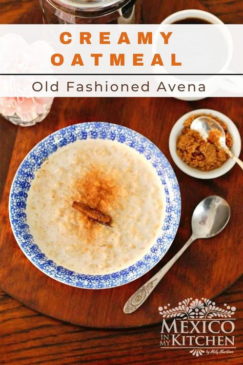 Old Fashion Oatmeal, Recipe With Milk, Creamy Oatmeal, Green Smoothie Diet, Old Fashioned Oatmeal, Old Fashioned Oats, Breakfast Oatmeal Recipes, Healthy Food Menu, Diet Smoothie Recipes