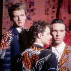 Crowded House in 1988 … Paul Hester (centre) with Neil Finn (left) and Nick Seymour. Neil Finn, The Crowded Room, Q Magazine, Where Are We Going, Crowded House, Crowded Room, Michael Hutchence, 26 March, Bob Seger