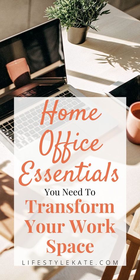 Home office essentials, home office must haves, home office ideas, home office set up Hygge Decor Inspiration, Pretty Office Space, Office Supplies Checklist, Home Office Essentials, Home Office Set Up, Productive Work, Modern Workspace, At Home Office, Desk Essentials