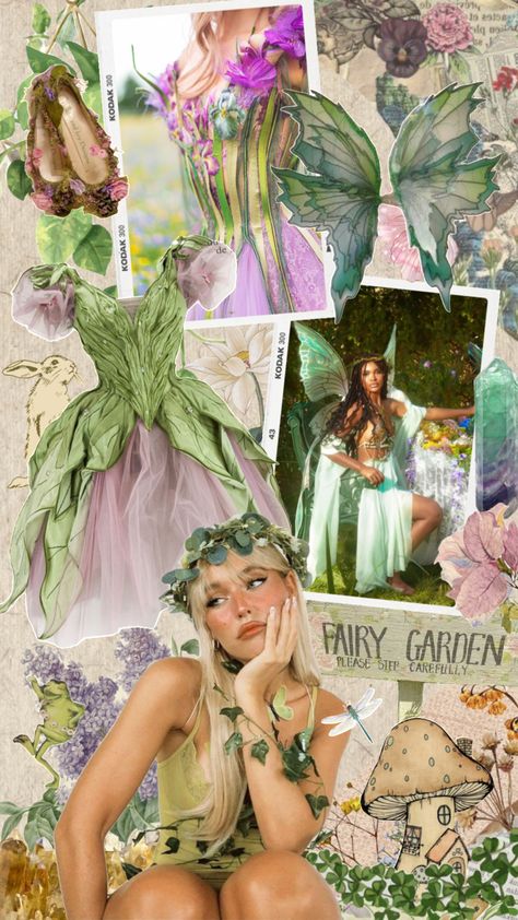 #costumeidea for #shufflesprompt 🧚#fairycore #aesthetic #halloween #fairy Fairy Costume Ethereal, Cottagecore Fairy Birthday, Nature Inspired Halloween Costumes, Fairy Garden Costume Ideas, Magical Fairy Aesthetic, Mystical Fairy Costume, Crystal Fairy Costume, Garden Fairy Halloween Costume, Enchanted Forest Party Outfit