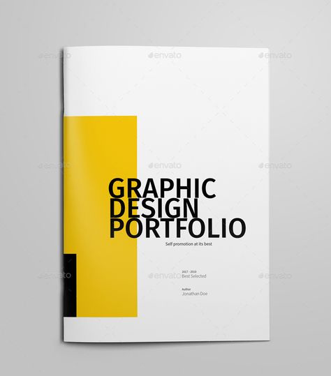 Catalog Cover Design Ideas, Pdf Cover Design, Graphic Portfolio Design Ideas, Pdf Template Design, Portfolio Design For Graphic Designer, Graphic Designing Portfolio, Minimal Cover Design, Graphic Design Portfolio Pdf, Graphic Portfolio Design