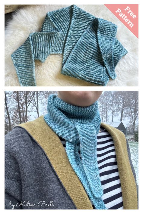 The Simple Thing Little Scarf Free Knitting Pattern Small Scarf Knitting Pattern, Scarf Knitting Patterns Free, Easy Scarf Knitting Patterns, Knitted Projects, Intermediate Knitting Patterns, Cable Knitting Patterns, Knitting Patterns Free Beginner, Knitting Patterns Free Scarf, Simple Scarf