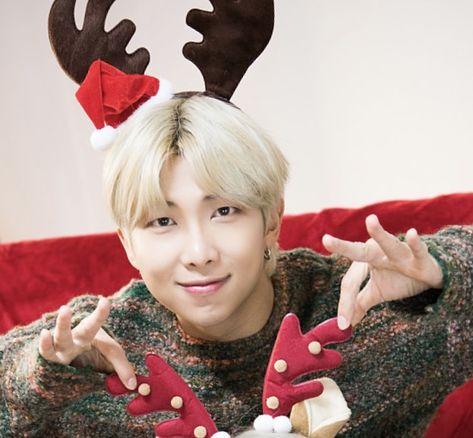 Namjoon Christmas, Rm Christmas, Holiday Pfp, Pop Christmas, Bts Christmas, Rm Bts, Army Love, Christmas Icons, Bts Rm