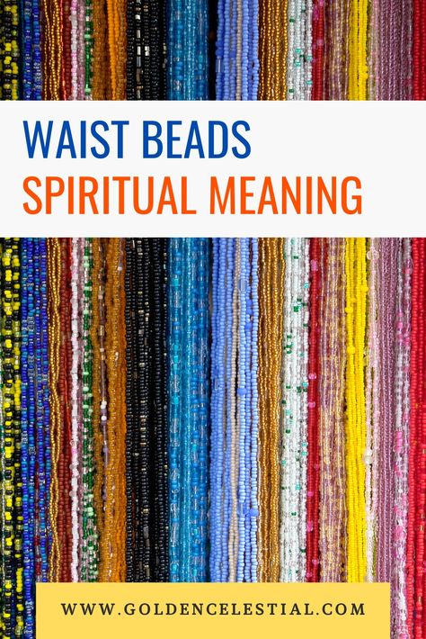 spiritual meaning of waist beads Spiritual Waist Beads, Waist Bead Color Meaning, Waist Beads Color Meaning, Waist Beads Meaning, Diy Waist Beads, Spiritual Nature, Crystal Uses, Color Meanings, Waist Beads