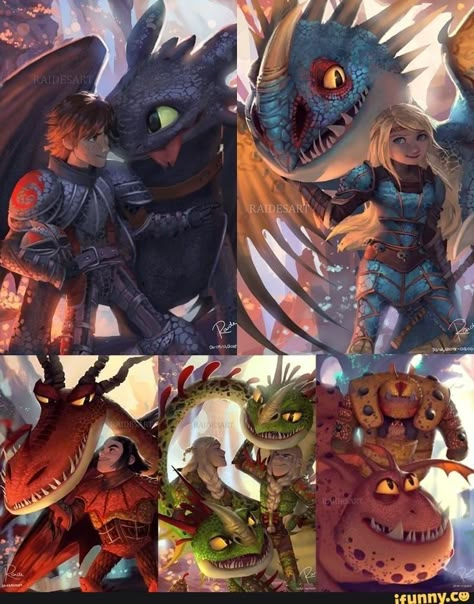 Httyd Funny, Ur Dragon, Httyd Art, Dragon Riders, Hiccup And Astrid, Train Dragon, Dreamworks Dragons, Dragon Stuff, Httyd Dragons