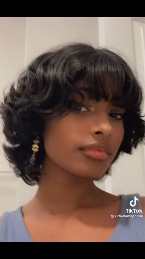 Wig Short Bob, Short Hair Black Women Outfits, Cute Bobs For Black Women Natural, Braids Short Hairstyles For Black Women, Short Hairstyles With Bangs Black Women, Short Natural Haircut For Black Women, Short Hair Black Women Straight, Short Natural Hair Straightened Styles, Short Blue Hair Black Women