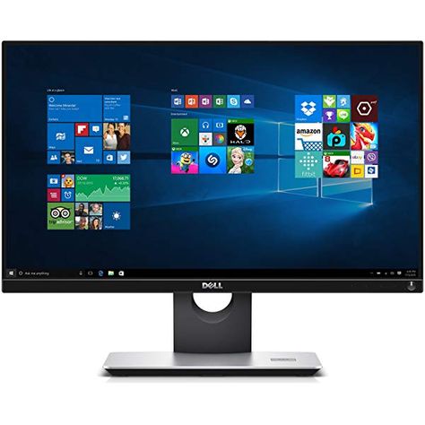 Dell S2317HWi 23" Screen LED-Lit Monitor with Wireless Connect and Wireless Charging Stand Color Depth, Lcd Monitor, Display Screen, Computer Monitor, Full Hd, Computer Accessories, Touch Screen, Trip Advisor, Fitbit