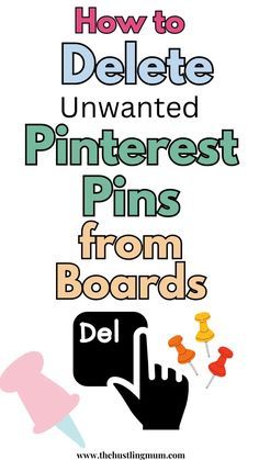 How To Delete Ideas For You, Pinterest Editing, Computer Excel, Writing A Paper, Deleted Pins, Pinterest Tutorial, Computer Ideas, Pinterest Board Names, Delete Pin