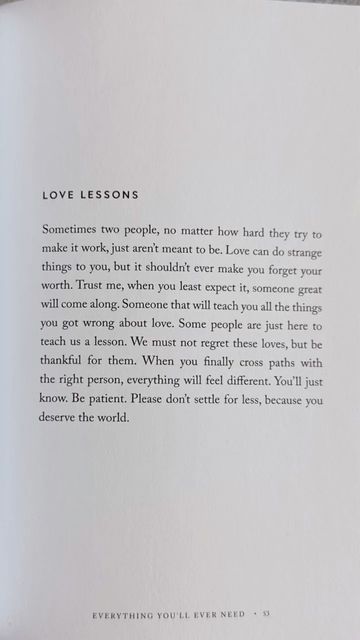 Charlotte Freeman on Instagram: "Love lessons ❤️‍🩹 leave a heart below if you needed to read this one. Words from my book Everything You’ll Ever Need. I have a new book coming out soon and I cannot wait to share the title with you 🫶🏼 #choosingyou #charlottefreeman #selflove #chooseyourself #youareenough #enough #reminder #gentlereminder #mentalhealth #mentalhealthmatters #wellness #mindfulness #youvegotthis #author #poetry #quotes #poetsofinstagram #writer" Everything You'll Ever Need Book Quotes, Everything You’ll Ever Need Book, You Have Everything You Need Quotes, Charlotte Freeman Quotes, Charlotte Freeman, Love Lessons, Quotes About Hard Times, Worthy Quotes, Need Quotes