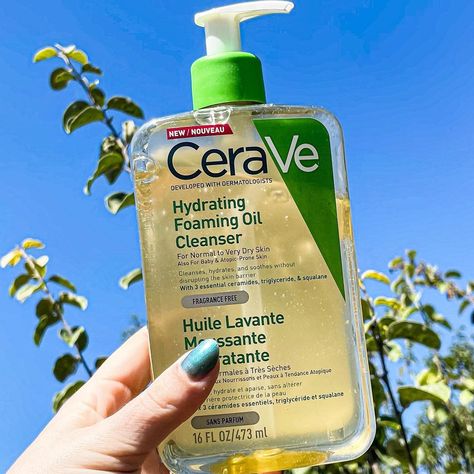 Cera Ve Oil Cleanser, Oil Cleanser Cerave, Cerave Facial Foaming Cleanser, Cerave Foaming Oil Cleanser, Cerave Hydrating Foaming Oil Cleanser, Hydrating Foaming Oil Cleanser, Cerave Skincare, Skin Care Salon, Squalane Oil