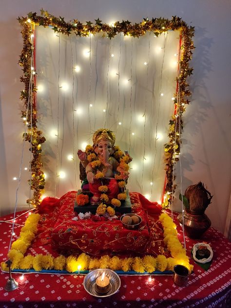 Ganesh home decoration Ganesh Decoration, Ganesh Ji, Home Decoration, Home Decor, Home Décor