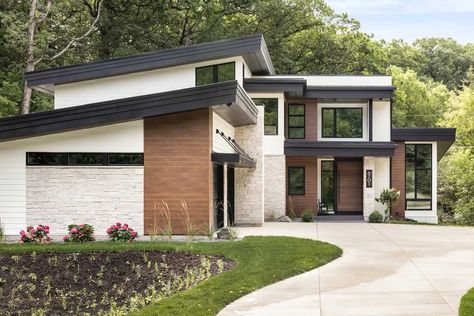 Inside a modern dream home in Minnesota that is surprisingly inviting