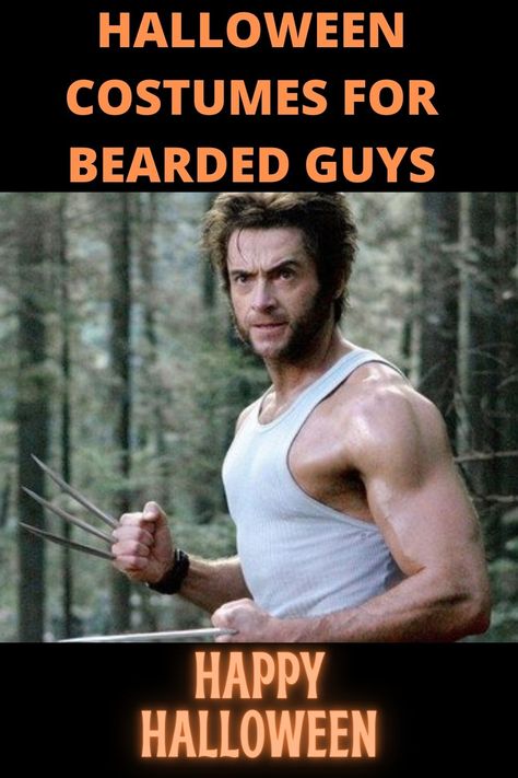 If you have a beard and need a halloween costume idea, this list will give you some great ideas. This article will also give you ideas if you want to dress up like a bearded person for Halloween Mens Cosplay Costumes, Diy Male Costumes, Male Celebrity Halloween Costumes, Mens Costumes With Beards, Bearded Characters Halloween, Mens Costume With Beard, Halloween Costumes Guys Easy, Cool Mens Halloween Costumes, Solo Guy Halloween Costume