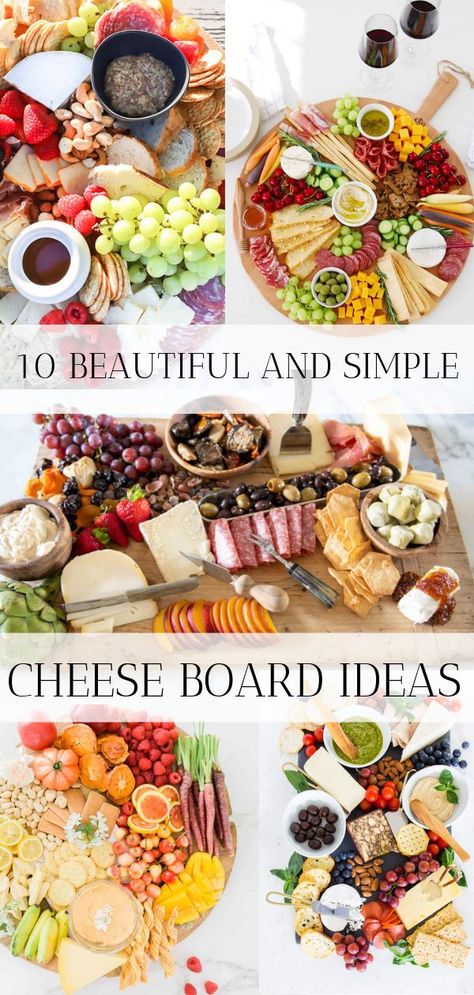 Charcuterie Board Ideen, Anti Pasta, Cheese Board Ideas, Cheese Board Diy, Cheese Board Easy, Sanctuary Home Decor, Meat Board, Beautiful Cheese Board, Plateau Charcuterie