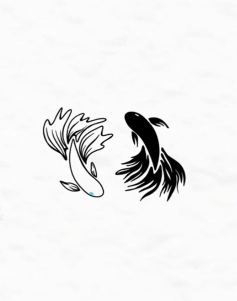 Jujitsu Kaisen Tatoos, Jjk Minimalist Tattoo, Jjk Koi Fish Tattoo, Daoism Tattoo, Horimiya Tattoo Ideas, Haikyuu Tattoo Ideas Small, Lowkey Anime Tattoos, Jujitsu Kaisen Tattoo Designs, Gojo Fish