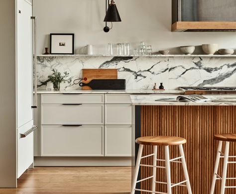 Slim Shaker cabinets are perfect for a more pared-back look that's still as elegant and timeless as their traditional counterpart Slim Shaker Cabinets Kitchen, Slim Shaker Cabinets, Slim Shaker Cabinet, Shaker Cabinets Kitchen, Modern Kitchen Trends, Slim Shaker, Kitchen Cabinet Trends, Shaker Style Cabinets, Shaker Kitchen Cabinets