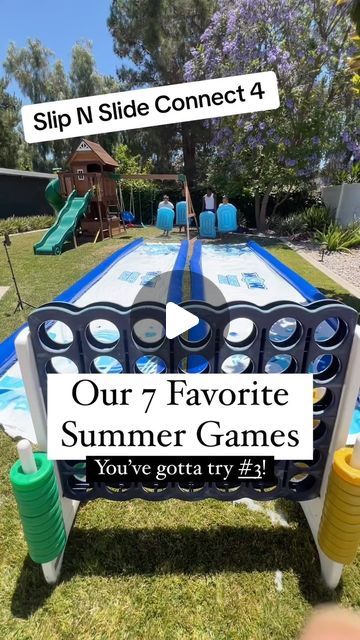 AMBER MAMIAN on Instagram: "COMMENT FUN for our FREE Summer Bucket List PRINTABLE (teen approved!) ☀️🥰

Wanna be the fun mom? 🙌🏼 Try these 7 Summertime Party Games with your kids next time your kids say they’re bored 😜. These games are also perfect for birthday parties, bbqs, summer camps, and family reunions. 

Did you know 👉🏼77% of kids ages 9-12 don’t get enough play time, teens are even worse! 🤯 The crazy thing to me is that play is so much FUN FOR EVERYONE! And, it is fantastic for family bonding.

⬇️⬇️⬇️

If you are looking for more fun things to do with your kids this summer comment FUN and I will send you our FREE Summer Bucket List Printable- it’s teen approved!

Make sure to follow along for more family fun and family bonding tips! Love ya lots!!!

#familyactivities #scree Summer Play Ideas For Kids, Field Games For Kids Summer Camps, Backyard Summer Fun For Kids, Summer Activities For Boys 8-10, Fun Summer Games For Teens, Family Summer Games, Summer Family Games, Backyard Fun For Adults, Summer Camp Games For Adults