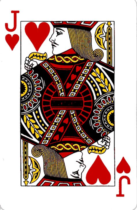 Jack of Hearts Playing Card Tattoos, Jack Of Hearts, Hearts Playing Cards, Playing Cards Design, Gambling Tattoo, Iron On Fabric, 카드 디자인, Card Tattoo, Casino Theme