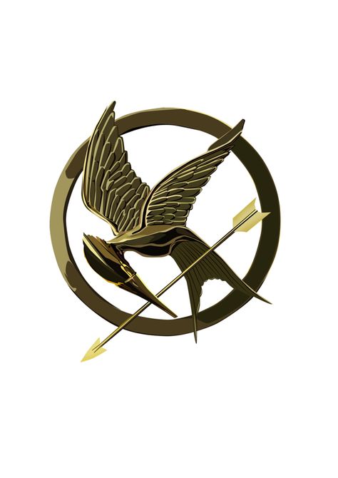 Vector Mockingjay pin from The Hunger Games by patrick azucena, via Behance Hunger Games Symbol, Hunger Games Mockingjay Pin, Mockingjay Symbol, Hunger Games Logo, Hunger Games Pin, Mockingjay Pin, Mocking Jay, Game Title, Catching Fire