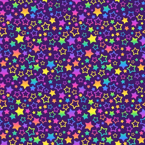 Rainbow Group, Patriotic Fabric, Whatsapp Wallpaper, Vinyl Gifts, Neon Aesthetic, Fabric Stars, Rainbow Star, Neon Rainbow, Star Wallpaper