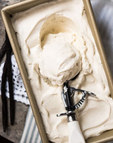 17 No-Churn Dairy-Free Ice Cream Recipes - PureWow Fudge Ice Cream, Easy Ice Cream Recipe, Vanilla Ice Cream Recipe, Low Carb Ice Cream, Homemade Vanilla Ice Cream, Dairy Free Ice Cream, Easy Ice Cream, Keto Ice Cream, No Churn Ice Cream