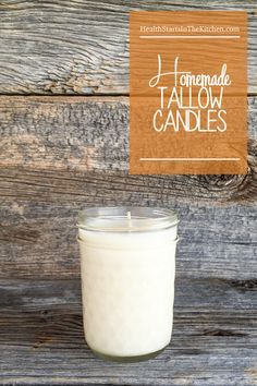 Diy Lard Candles, Lard Candles, Tallow Recipes, Homemade Tallow, Smokehouse Ideas, Homestead Products, Tallow Candle, Tallow Recipe, Homemade Candle Recipes