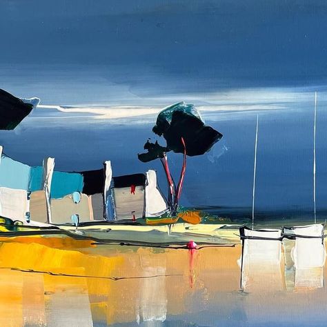 Eric Le Pape, Art Plage, Palette Knife Painting, Surf Life, Knife Painting, Ocean Inspiration, Box Art, Acrylic Art, Art And Architecture