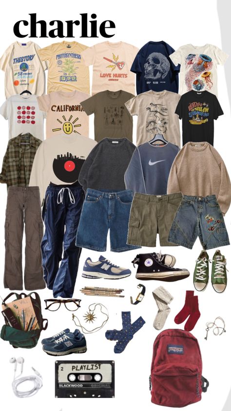 Trendy Boy Outfits, Cottagecore Outfits, Downtown Outfits, Funky Outfits, Embellished Jeans, Swaggy Outfits, Edgy Outfits, Retro Outfits, Types Of Fashion Styles