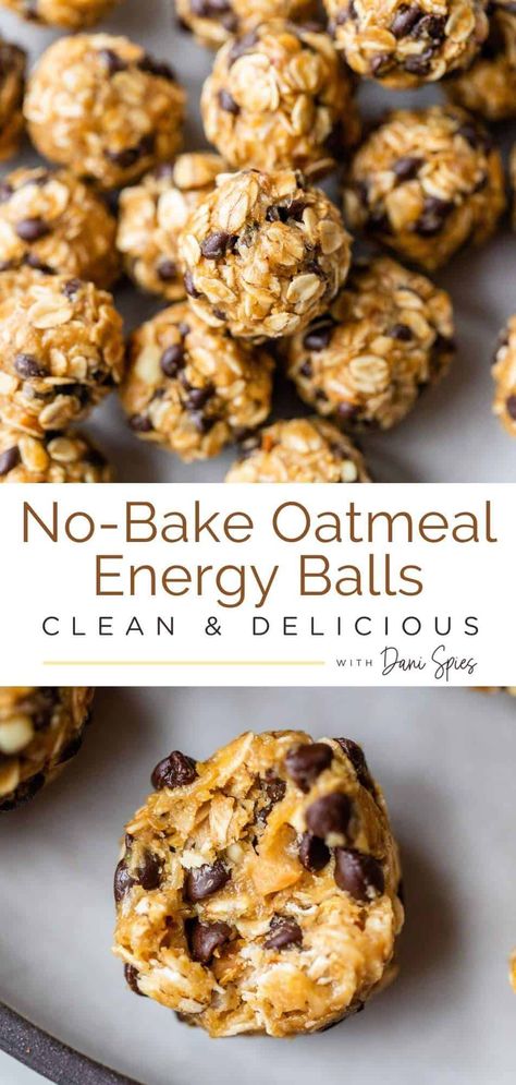 Protein Oatmeal Balls No Bake, Oatmeal Breakfast Bars No Bake Energy Balls, Oatmeal Chocolate Protein Balls, No Honey Energy Balls, Healthy Granola Balls Energy Bites, No Bake Oatmeal Protein Energy Balls, Oatmeal Honey Peanut Butter Energy Bites, Oatmeal Chocolate Chip Energy Balls, Chocolate Chip Protein Bites