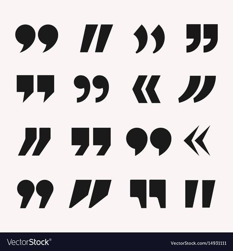 Quotes Icon, Quote Icon, Quote Symbol, Quotes Icons, Quote Mark, Free Vector Backgrounds, Vector Quotes, Quote Template, Typography Layout