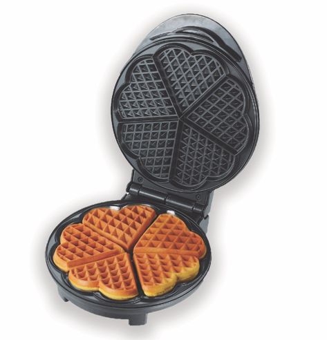 Eco Chef Portable Heart Shaped NonStick Belgian Waffle Maker  Temperature Adjustable Small Kitchen Appliance >>> For more information, visit image link. (This is an affiliate link) #blenders Heart Shaped Waffle Maker, Brunch Cafe, Waffle Irons, Belgian Waffle Maker, Waffle House, Waffle Iron, Waffle Maker, Mini Heart, Small Kitchen Appliances