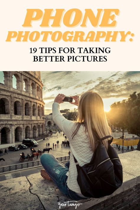 Cell Phone Photography Tips, Photography Phone Ideas, How To Take Pictures Of Buildings, Take Better Photos With Iphone, How To Take Better Pictures With Android, Taking Good Pictures With Iphone, Phone Pictures Ideas, How To Angle Phone For Pictures, Photography Ideas With Phone