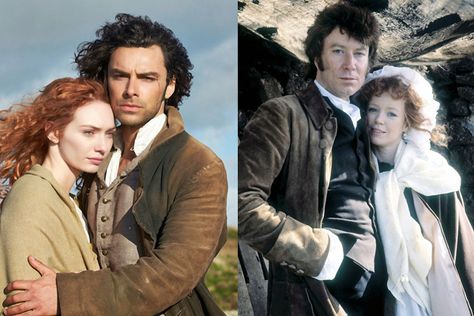 This weekend, the new BBC adaption of Poldark begins on Masterpiece PBS in the US (having already played in the UK). We’ve previewed a few episodes and will podcast it soon. Since I’m the only one on the Frock Flicks staff who remembers the original Poldark series from the 1970s — but I’m sure a...  Read more  → Poldark 1975, Poldark 2015, Poldark Series, Demelza Poldark, Ross And Demelza, Aidan Turner Poldark, Aiden Turner, Masterpiece Theater, Ross Poldark