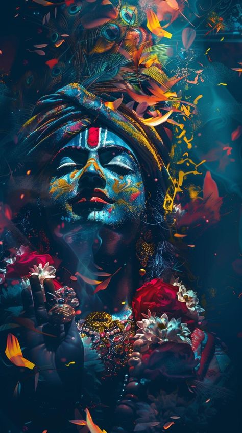 Aesthetic Wallpaper Of Lord Krishna, Wallpaper Bhagwan Ji, Lord Krishna Hd Photos, Shiv Ji Pictures, Best Hindu God Wallpapers, Wallpaper Of God Krishna, Mahadev Krishna Wallpaper, Hanuman Dark Wallpaper, Lord Krishna Beautiful Images