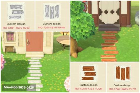 Qr Code Animal Crossing, Wooden Path, Animal Crossing 3ds, Animals Crossing, Ac New Leaf, Animal Crossing Guide, Animal Crossing Wild World, Animal Crossing Qr Codes Clothes, Path Design