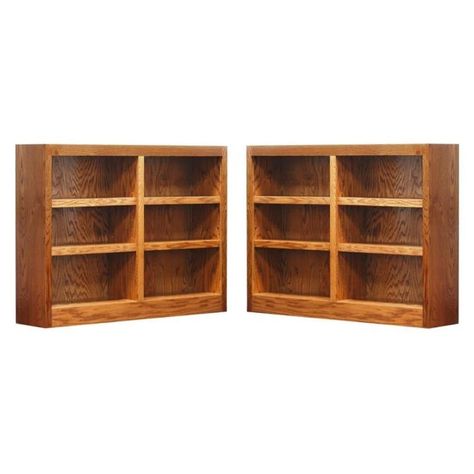 PRICES MAY VARY. Traditional 36" Tall 6-Shelf Double Wide Wood Bookcase in Dry Oak x 2. Materials: Genuine wood veneers and solid wood molding 10 step polyurethane oak finish 4 adjustable shelves and 2 fixed shelves to accommodate large and small items Quick, simple assembly with dowels, camlocks and an engineered wood back panel that is more durable than the cardboard on most ready to assemble bookcases  Included Items:  - Traditional 36" Tall 6-Shelf Double Wide Wood Bookcase in Dry Oak x 2. F Wide Bookcase, Tall Shelves, Storage Cubby, Bookcases For Sale, Open Bookshelves, Veneer Panels, Cube Bookcase, Wood Bookshelves, Furniture Bookshelves